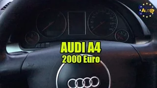 Коротки обзор Audi A4 на европейском автомобильном рынке. Пригон авто.