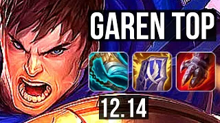 GAREN vs URGOT (TOP) | 9/1/8, 1.9M mastery, 700+ games, Rank 9 Garen | KR Master | 12.14