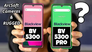 Blackview BV5300 pro (VS) Blackview BV5300 - Slight upgrade over blackview BV5200