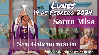 ✅ MISA DE HOY lunes 19 de Febrero 2024 - Padre Arturo Cornejo