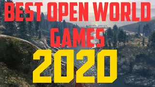 Top 6 OPEN-WORLD Upcoming Games 2020 & 2021 | PC,PS4,XBOX ONE (4K 60FPS)