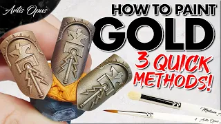 How to Paint GOLD: FAST! Warhammer Fundamentals