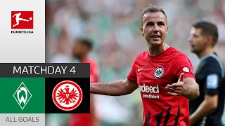 Götze Scores in 7-Goal Drama | Werder Bremen - Frankfurt 3-4 | All Goals | MD 4 – Bundesliga 22/23