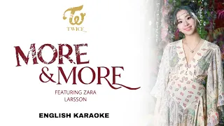 TWICE / ZARA LARSSON - MORE & MORE / BACK & FOURTH - ENGLISH KARAOKE / INSTRUMENTAL