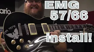 EMG Pickups 57/66 Install