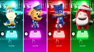 Oddbods Bubbles All Video Megamix 🆚 Wolfoo 🆚 Sheriff Labrador 🆚 Pj Mask Catboy 🎶 Who Will Win