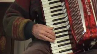 Yehuda Oppenheimer plays the accordion his piece "Eilat Valse"