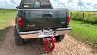 2003 f150 5 inch lift with 35s and 2 inch wheel spacers