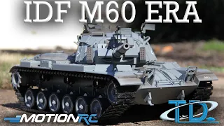 Tongde IDF M60 ERA 1/16 Scale RC Battle Tank | Motion RC Overview