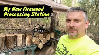 My New Firewood Processing Station