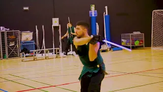 This is LudoSport - Lightsaber Fencing