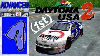 Daytona USA 2 Power Edition: Scorpio Plasma (Advanced) (Number 2) (r-830) (1st)