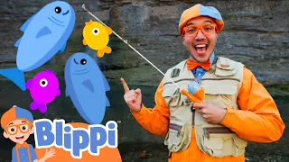 Blippi's Fishy Fishing Expedition! 🎣 | BLIPPI| Kids TV Shows | Cartoons For Kids | Fun Anime