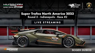 Lamborghini Super Trofeo North America 2023 - Indianapolis, Race 2