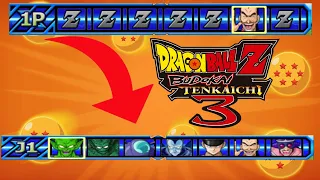 Desbloquear TODOS los personajes de DBZ Budokai Tenkaichi 3 - Marchelo1899