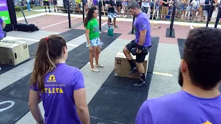 Competição de crossfit.