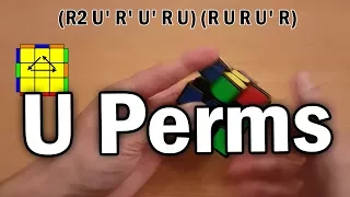 How To Finger Trick U Perms! (R/U algorithms)