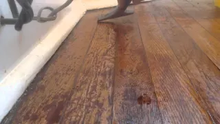 How to refinish your hardwood floors without sanding part 2