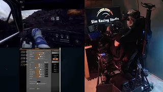 Tuning DiRT Rally 2.0 Pitch & Roll / Sim Racing Studio / DOF P6 / Valve Index