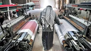 Visit to the Hirbawi Textile Keffiyeh Factory