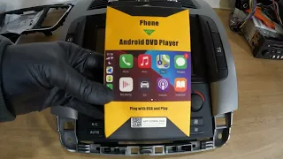 Peugeot 508 android DVD player installation to Citroen Jumpy (2)