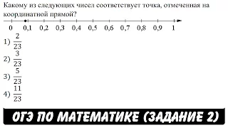 Какому из следующих чисел ... | ОГЭ 2017 | ЗАДАНИЕ 2 | ШКОЛА ПИФАГОРА