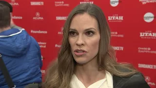 Hilary Swank, Michael Shannon share family struggles