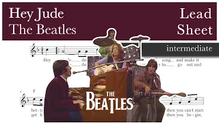 Hey Jude – The Beatles – lead sheet – Intermediate