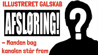 Manden bag ILLUSTRERET GALSKAB står frem