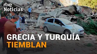 Un TERREMOTO de magnitud 7 deja al menos CUATRO MUERTOS y más de un CENTENAR de heridos  | RTVE