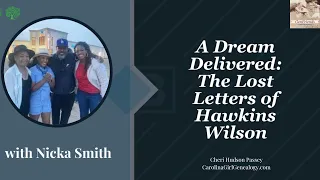 GenFriends Genealogy Chat Show: The Lost Letters of Hawkins Wilson with Nicka Smith