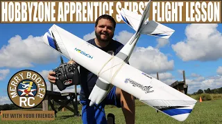 How To Fly Your First RC Airplane. Set Up And Configuration Of The Apprentice S 2 #horizonhobby