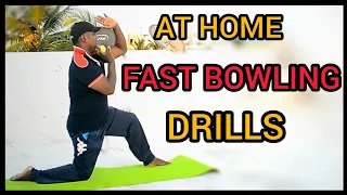 FAST BOWLING PRACTICE DRILLS | 'DO IT AT HOME' CRICKET DRILLS | VARADHARAJA | WISDOM VIBES