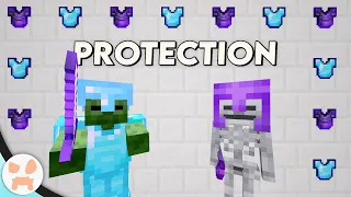 WHATS THE BEST PROTECTION ENCHANTMENT IN MINECRAFT?