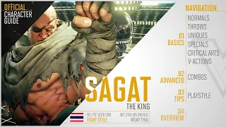 Street Fighter V: Arcade Edition - Sagat Official Character Guide