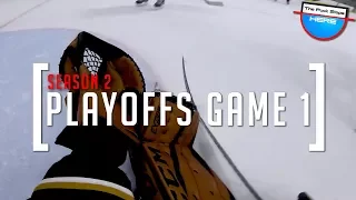 2018 PLAYOFFS | GoPro Hockey Goalie [HD] - GAME 1