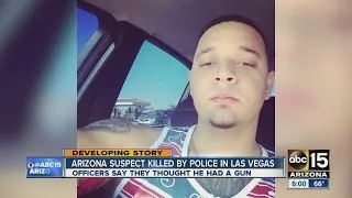 Arizona man gunned down by Vegas police