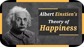 Albert Einstein's Theory of Happiness | Secret to Live a Happy Life | Theory Sold For $1.5 million