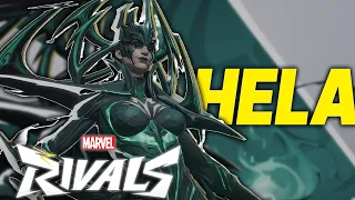 HELA GAMEPLAY TRAILER + CLOSED ALPHA DETAILS | MARVEL RIVALS