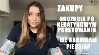 VLOG: Efekty keratynowego prostowania włosów, zakończenie laktacji, prawo jazdy, odpowiadam 🩷🎞️