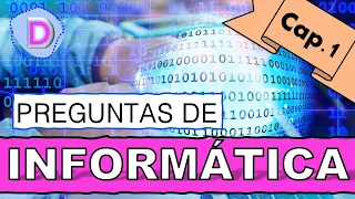 💻 PREGUNTAS de INFORMÁTICA con OPCIONES || Cap. 1 EXAMEN de INFORMÁTICA