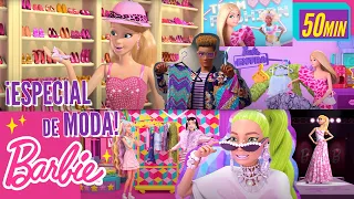 ¡Especial de MODA con el EQUIPO BARBIE! 💄👗👠 |Barbie EXTRA en Español Latino