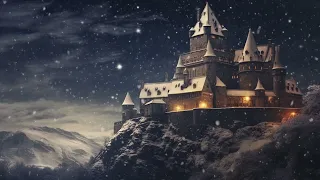 Celtic Music - Relaxing Music Helps Relax Your Mind and Spirit - Beautiful Castle, Cold Winter