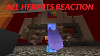 The End of Button - All Hermits Reaction | Hermitcraft 7