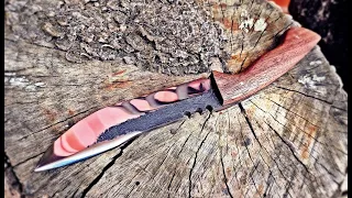 make a nessmuk camping knife