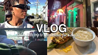 VLOG | QUICK LITTLE DAY TRIP TO NEW ORLEANS!!!! | FRIED CHICKEN FESTIVAL | Being CHIZ