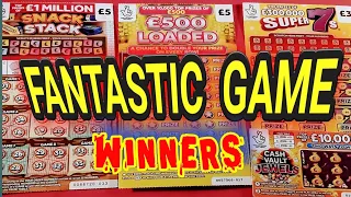 WOW!...WHAT A GAME....SUPER 7s.....SNACK  STACK....CASH VAULT  JEWELS...SCRATCHCARDS