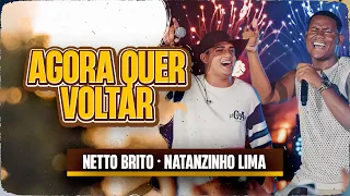 AGORA QUER VOLTAR - Netto Brito e @NatanzinhoLimaOficial   | Pra Encher e Derramar 3.0