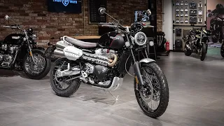 МотоСмотр: Triumph Scrambler 1200 XC в чёрном цвете