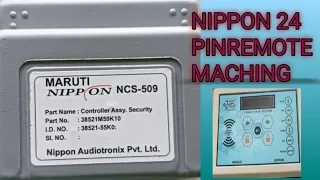 NIPPON 24 PIN REMOTE MACHINE, Nippon 24 PIN remote machine,Nippon 24 PIN madule programing on table,
